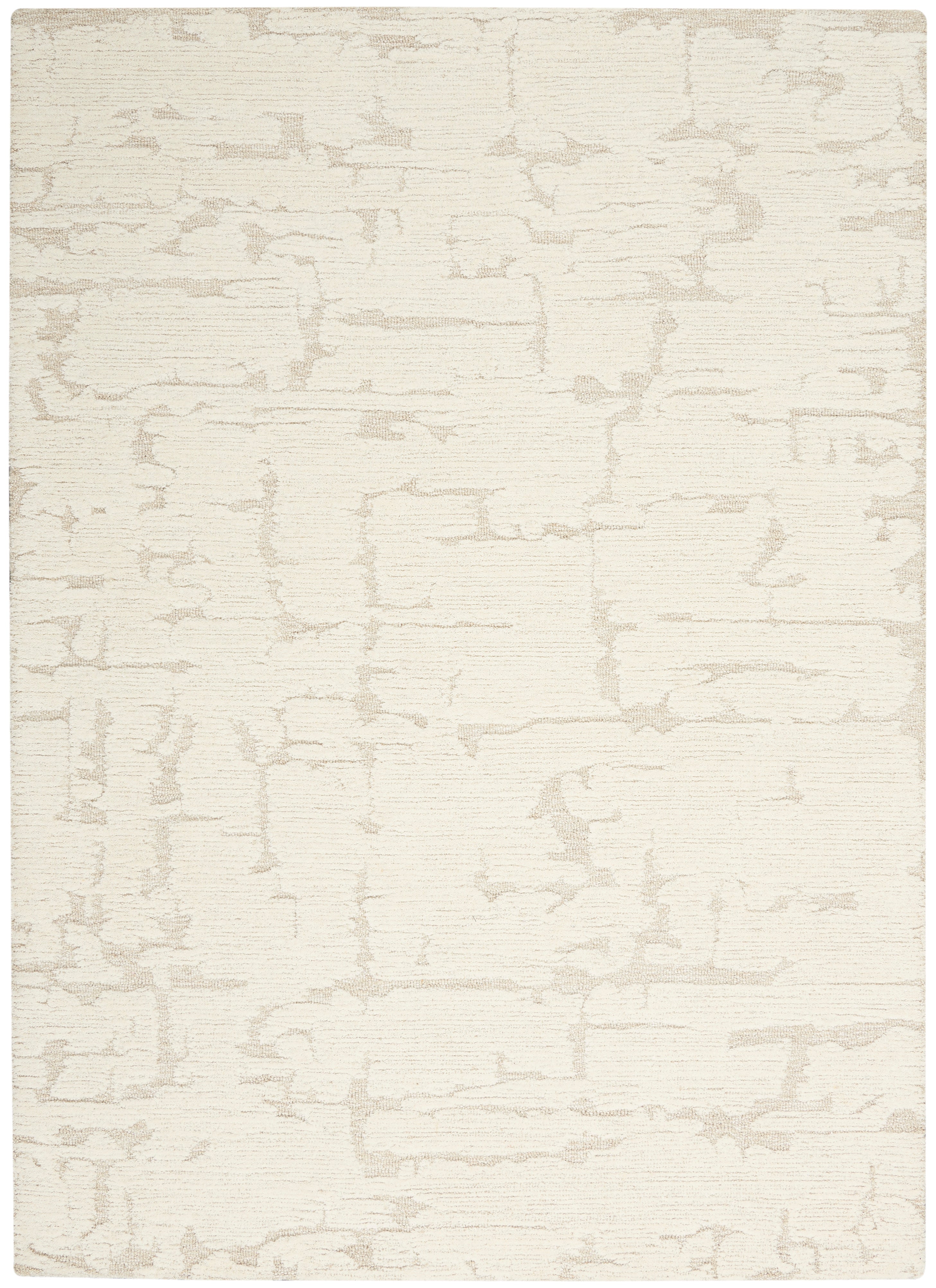 Calvin Klein CK009 Sculptural SCL01 Ivory Large Rectangle Rug